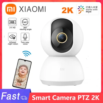 Xiaomi Mi 360° - Os Biztonsági Kamera Mijia Okos IP Kamera 2K 1296P Videó Baba Monitor AI Okos Videokamera Protect Home Security