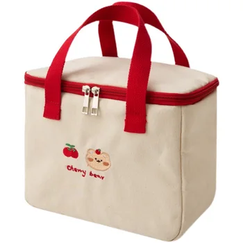Instagram lány szíve uzsonnás táska táska Szigetelt ebéd bag bento táska Diák/Anya pack piknik táska, élelmiszer