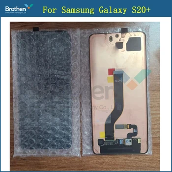 Üveg Törött Jól Működik Eredeti Samsung Galaxy S20PLUS LCD G985 G985F S20 Plus Kijelző