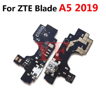A ZTE Blade A5 2019 A5 2020 A3 2020 USB Töltő Port Dokkoló Töltő Csatlakozó Tábla Flex Kábel