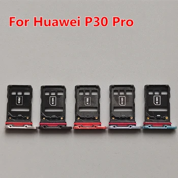 Új SIM Tálcát P30 Pro Sim-Kártya-tartó Foglalat Használt + 100% pótlására Huawei P30 Pro Ingyenes szállítás +követőkód