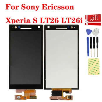 Sony Ericsson Xperia S LT26 LT26i LCD Kijelző Panel Mátrix Modul érintőképernyő Digitalizáló Üveg-Érzékelő Szerelési