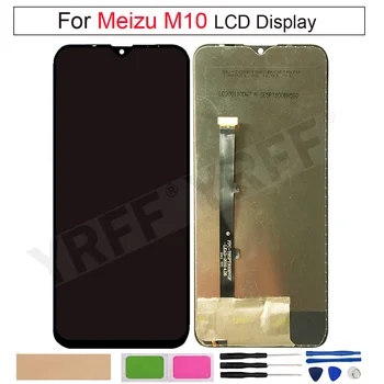 A MEIZU M10 Képernyő, LCD Kijelző érintőképernyő Digitalizáló Közgyűlés Üveg Panel Érzékelő Javítás Alkatrészek 100% - os Tesztelt