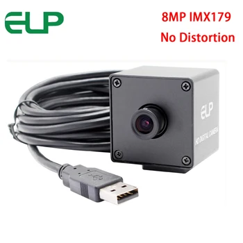 8mp 3264X2448 HD nagy felbontású nagysebességű CCTV Webkamera torzulás nélkül objektívvel, valamint a fém doboz Mini USB Fényképezőgép az Android, Linux