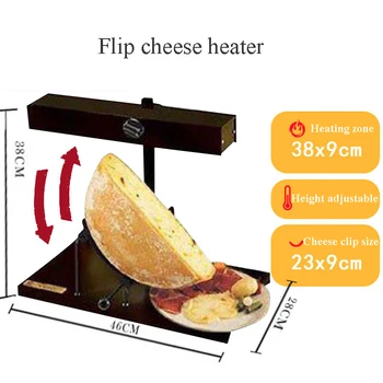 raclette sajt olvasztó grill forró olvadék gép Félkör Sajt fűtés háromszög sajt olvasztó hosszú csík Sajtot fűtés gép