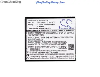GreenBattery1600mAh Akkumulátor TLi018D1, TLi018D2 az Alcatel One Touch Link Y858, Y858V