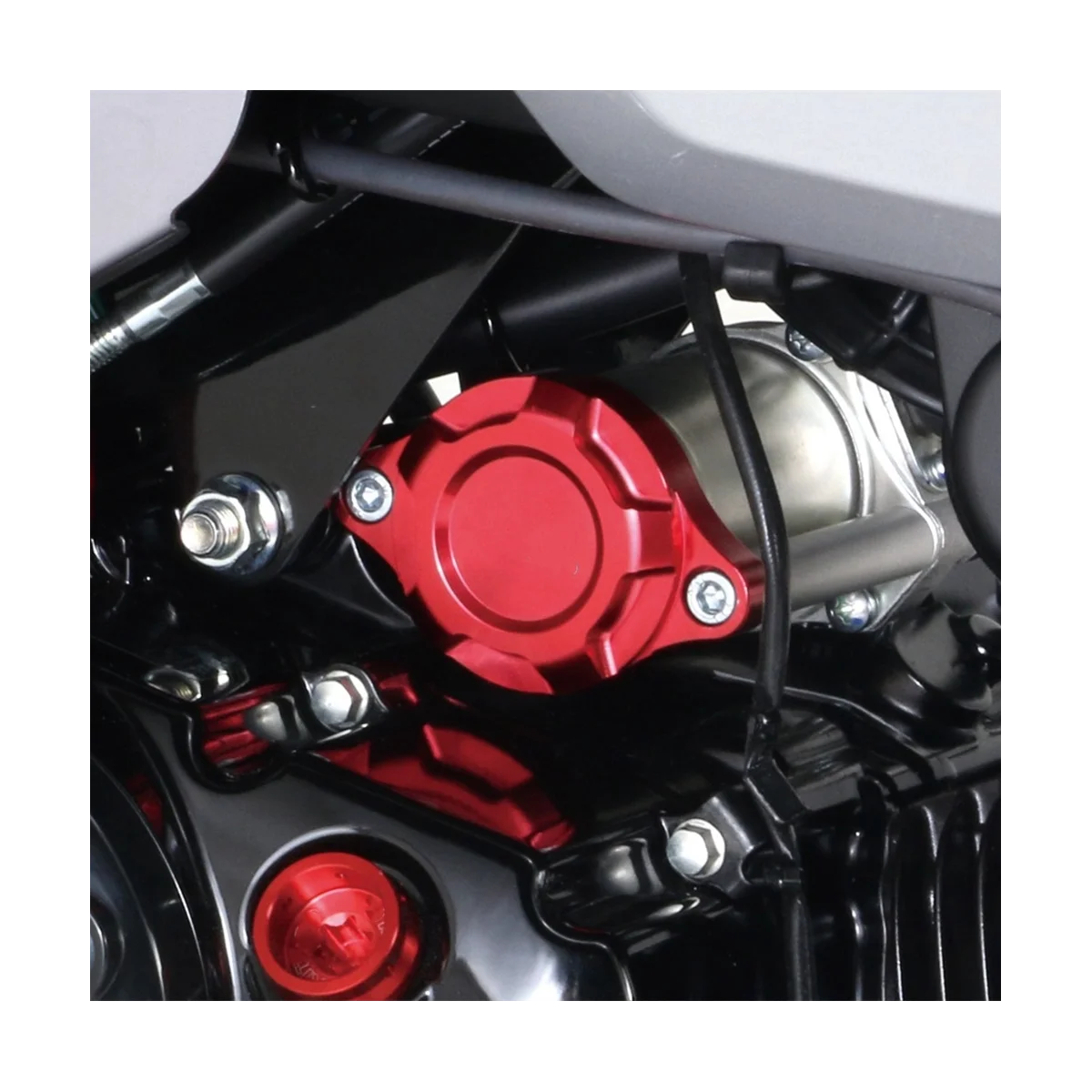 A HONDA DAX125 MONKEY125 MSX125 2022-2023 Motorkerékpár Starter Külső Borító Motor védőburkolat Őr