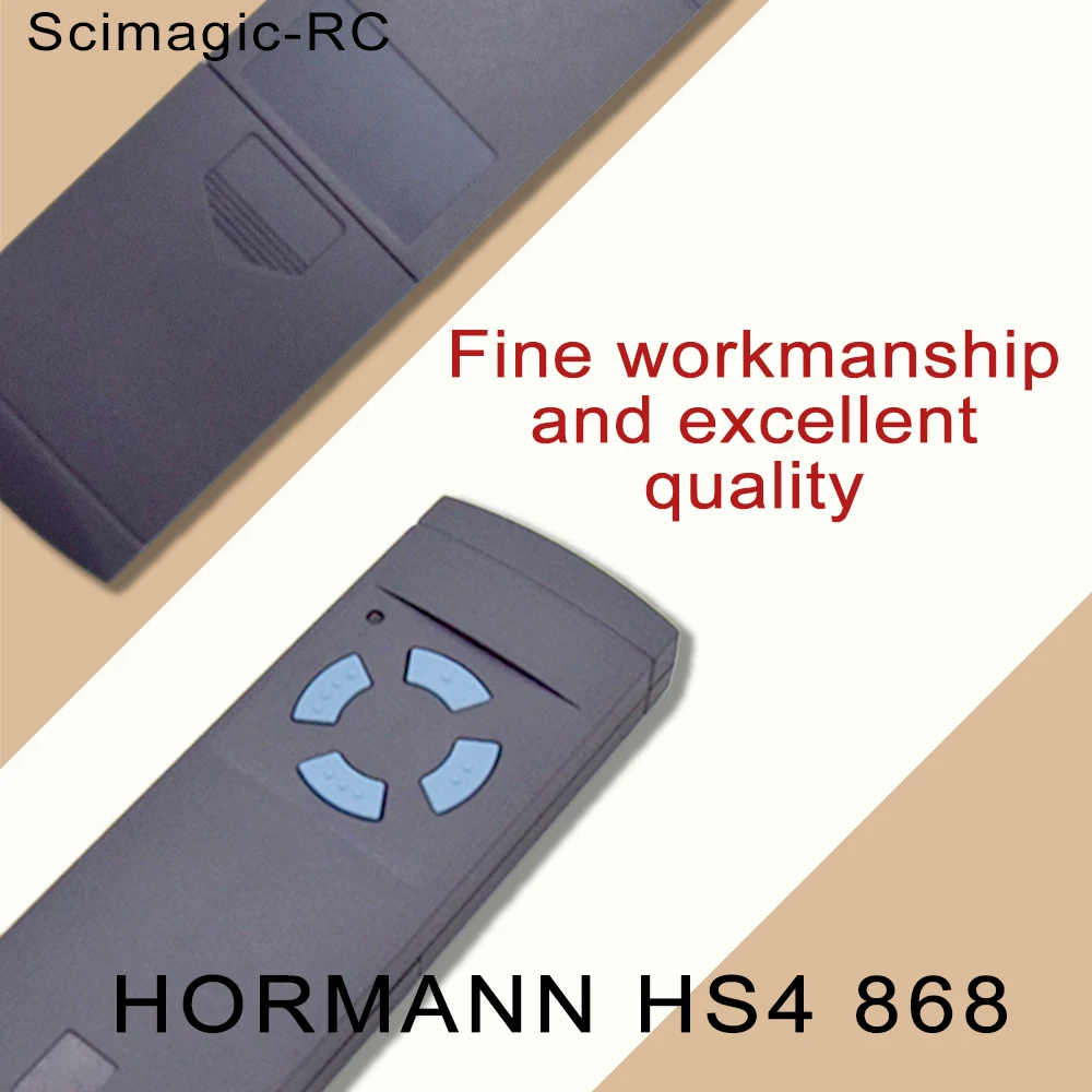 HORMANN Kompatibilis Távvezérlő 868 MHz-es Adó HORMANN HSM2 HSM4 868 garázsajtó Távirányító Parancs Sokszorosító