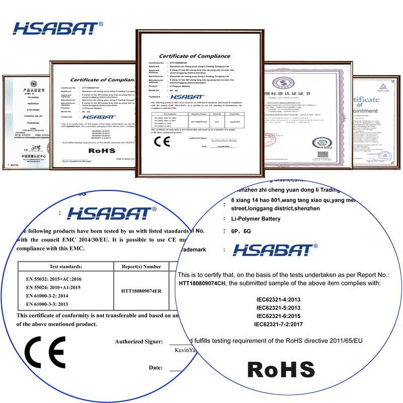 HSABAT Felső Kapacitás 1100mAh Akkumulátor IPOD MINI EC003 EC007 M9801 M9802 M9806 W065 M9807 A1051 M9805 4GB MP3/4 1. 2. Gen