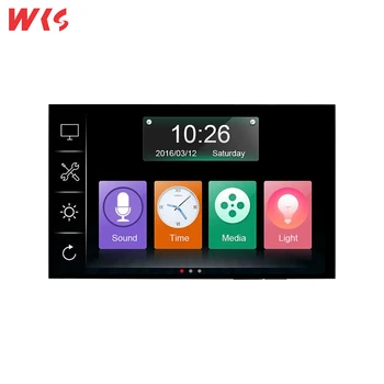 Forró Eladási 7 hüvelykes érintőképernyő 800x480 RGB Felület TFT-LCD Kapacitív Üveg Kijelző Típus
