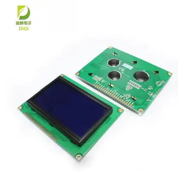 1db 12864 128x64 Pontok Grafikus Kék/Sárga Zöld Színű Háttérvilágítás LCD Kijelző Modul raspberry PI