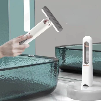 Lemondanak Kézzel mosható Szivacs Szorítani Mop Háztartási Autó Hordozható Mini Felmosó Emelet Tisztítás Ablaktörlő Üveg Képernyő Asztal Tisztító Eszköz