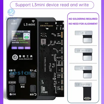 Luban L3Mini Arcát ID Non-eltávolítás Flex Kábel Programozó iPhone X 11 12 13 Sorozat Nélkül Hegesztési Mátrix Javító Eszközök