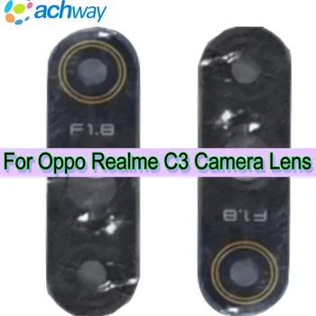 Tesztelt Hátsó Kamera, Hátsó objektívvédő Az OPPO Realme C3 Hátsó Kamera Objektív Üveg Csere Alkatrészek Matrica Ragasztó Szalag