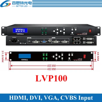 VDWALL LVP100 Támogatja 1920*1080 pixeles LED kijelző Videó Processzor