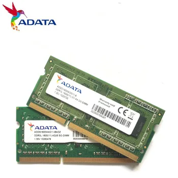 AData 4G 2G 1G PC3L PC3 10600S 12800S DDR3 1333 1600 Mhz, 4 GB 2 GB 1 GB 10600S 12800S Laptop Notebook Memória Modul SODIMM RAM