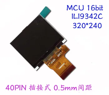 maithoga 2.3 hüvelyk 40PIN TFT LCD Vízszintes Képernyő ILI9342C Meghajtó IC 16Bit MCU Felület 320*240 (Plug-in)
