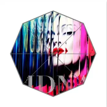 Forró Karácsonyi Ajándék Új Egyéni, Egyedi Esernyő Madonna Összecsukható Esernyő
